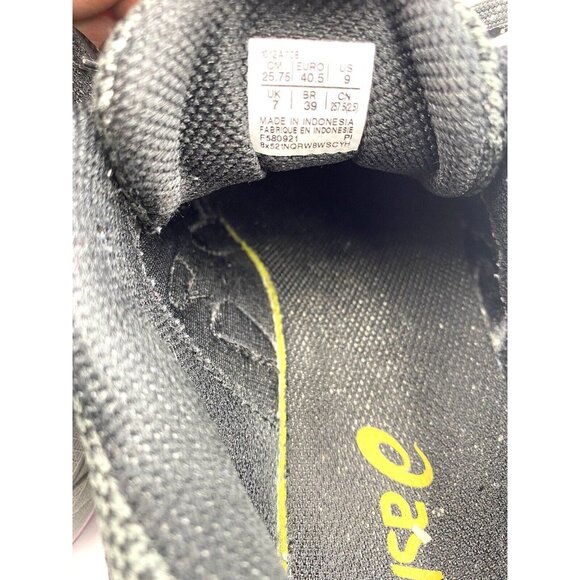 Asics Gel Venture 8 Womens Running Shoe Sneaker Black Purple Size 9 - Picture 8 of 9